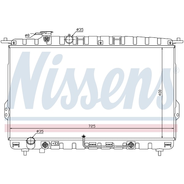 Nissen Radiator, 67028 67028 - main